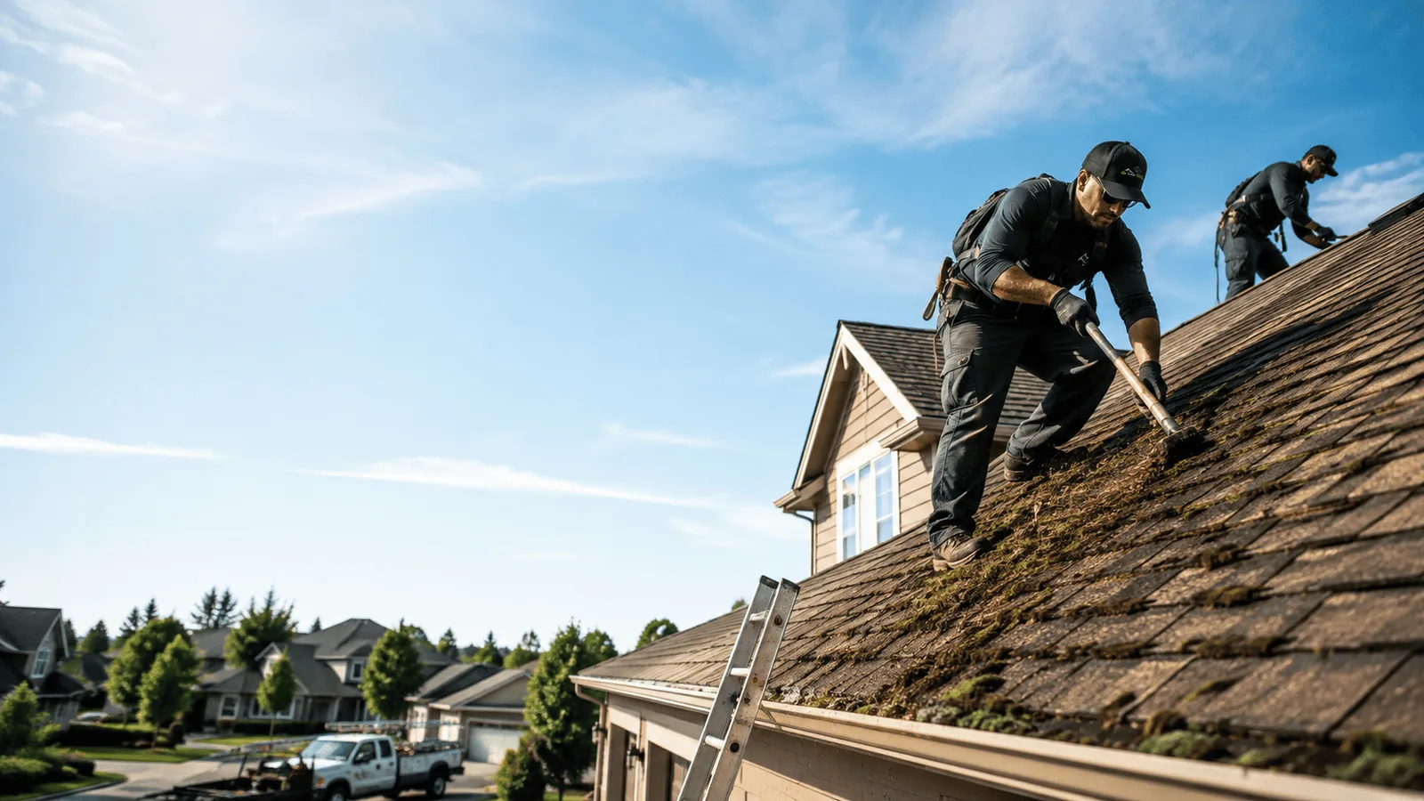 Roof Moss Removal in Dibble, OK near me